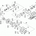 ATV 700 DIESEL EFT GREEN Передний редуктор