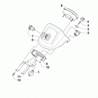 TRV 1000 LTD BLUE Панель приборов