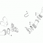 ATV XR 700 XT EFT BLACK Case  /  belt cooling assembly