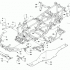 TRV 700 T3S RED Рама ,баипера и защита