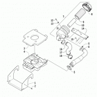 ATV 700 DIESEL GREEN Воздухозаборник