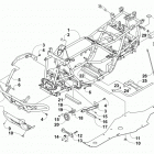 ATV 1000 XT EFT RED Рама ,баипера и защита