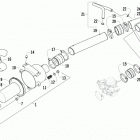 ATV 400 4X4 EFT GREEN Воздухозаборник