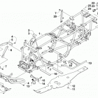 700 TBX RED Frame, taillight, and related parts