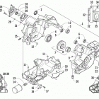 ATV 1000 XT EFT RED Блок цилиндров