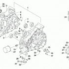 ATV 450 EFT RED Блок цилиндров