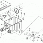 ATV 300 DVX EU GREEN Воздухозаборник