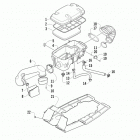 ATV 550 XT EFT BLUE Воздухозаборник