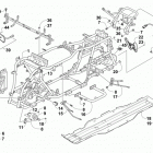 XC 450 EFT ORANGE Bumper, frame, and headlight assemblies