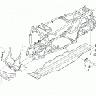 ATV 450 RED Рама ,баипера и защита