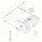 600 WIDETRAK  - S16PU6NSL/NEL Engine, oil bottle