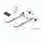 800 INDY SP ALL OPTIONS - S16CP8 Подвеска задняя и трак