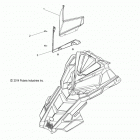 600 SWITCHBACK PRO-X ES INTL - S15DR6PEL Стекло ветровое