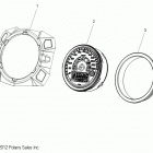 800 INDY SP/INTL/FO - S15CP8 Electrical, speedometer asm.