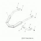 600 SWITCHBACK ASSAULT ALL OPTIONS - S16CW6 Бампер передний