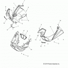 600 SWITCHBACK PRO-S ALL OPTIONS - S16DS6 Бампер и облицовка поддона