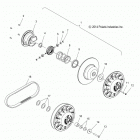600 WIDETRAK  - S16PU6NSL/NEL Вариатор ведущий