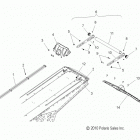 600 SWITCHBACK ASSAULT ALL OPTIONS - S16CW6 Бампер задний, брызковик и задний фонарь