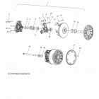 600 SWITCHBACK PRO-S ALL OPTIONS - S16DS6 Вариатор,первичный
