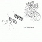 S17MBX6JSA/JEA 600 RACER/INTL Engine, reed valve and carb. adaptor - s17mbx6jsa ...
