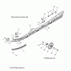 S17CED5 550 INDY LXT ALL OPTIONS Suspension, rail mounting - s17ced5 all options (4...