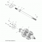 600 SWITCHBACK PRO S ALL OPTIONS - S15DS6 Приводной вал и промежуточный