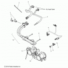 600 SWITCHBACK PRO S ALL OPTIONS - S15DS6 Корпус дроссельной заслонки и трубопровод