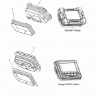 600 SWITCHBACK PRO S ALL OPTIONS - S15DS6 Приборная панель