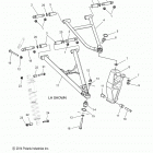 600 SWITCHBACK PRO-S ALL OPTIONS - S16DS6 Рычаги подвески и стойка