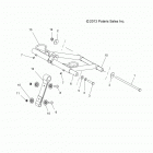 S17CBA5 550 INDY ALL OPTIONS Реактивная штанга передняя