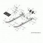 S17CBA5 550 INDY ALL OPTIONS Подвеска задняя и трак