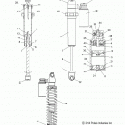 600 SWITCHBACK PRO-S ALL OPTIONS - S16DS6 Suspension, shock, rear track (7043959)