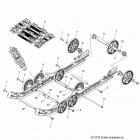 800 RUSH PRO S  ALL OPTIONS - S15DP8 Подвеска задняя и трак