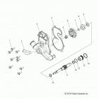 600 SWITCHBACK PRO-S ALL OPTIONS - S16DS6 Водяной насос