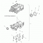 S17MBX6JSA/JEA 600 RACER/INTL Engine, crankcase - s17mbx6jsa  /  jea (49snowcran...