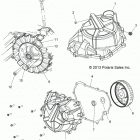 A15SAA32EH HAWKEYE 325 2X4 Engine, stator cover and flywheel
