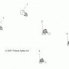 A15SAA32EH HAWKEYE 325 2X4 Лампа фары