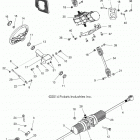 A15DAA57AJ/AH/EAK SPORTSMAN ACE 570 EFI Steering, steering asm.