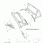 A16SVE95AA/AM SCRAMBLER XP 1000 Body, rear cab and heat shields