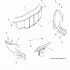 A16DAA32A1/A7 ACE 325 EFI Body, splash shields