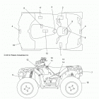 A15SXE95HK SPORTSMAN 1000 MD Наклейки