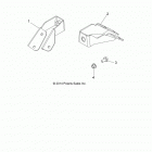 A15SET57CA/S57CJ/CA 570 EFI/EPS FOREST TRACTOR Chassis, seatbelt anchors