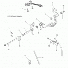 A16DAA57A5/A7/L2/E57A9/E57AM  ACE 570 EFI Engine, throttle pedal
