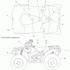 A15SXE85HI SPORTSMAN XP 850 HO EPS MD Наклейки