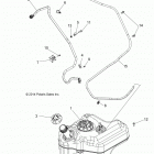 A16DAA57A5/A7/L2/E57A9/E57AM  ACE 570 EFI Топливный бак