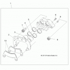 A16DAA57A5/A7/L2/E57A9/E57AM  ACE 570 EFI Brakes, caliper, front