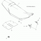 A16SVE95AA/AM SCRAMBLER XP 1000 Сидение