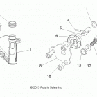 A15SAA32EH HAWKEYE 325 2X4 Маслянный насос
