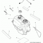 A15SHC57CS SPORTSMAN 570 SP EPS, QUAD Топливный бак