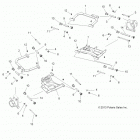A15DAA32AA/AJ SPORTSMAN ACE 325 EFI Suspension, rear control arms